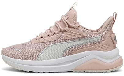 Puma Women's Amplifier Shoes Sneaker, Rose Quartz-Vapor Gray-Silver-White, 38 EU