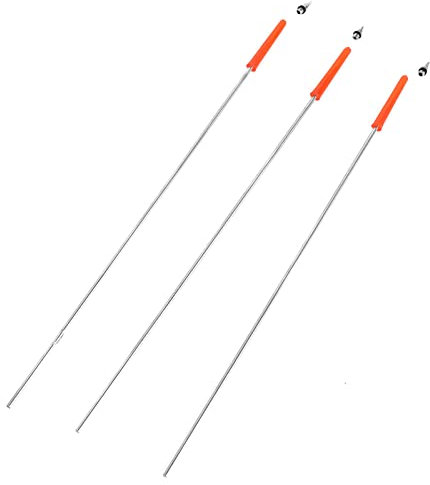 Airbrush Nozzle Needle Replacement Set Stainless Steel Plastic 0.2/0.3/0.5mm for Spray Gun Models Paint Enthusiasts