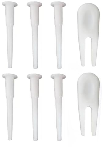 TSUOUKL 8 Piezas Enchufe de Bola de Ejercicio, Tapón de Aire de Ejercicio, Pin de Tapón Aire de Bola Ejercicio, Enchufe de Bola de Yoga, con Removedor de 2 Pieza