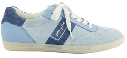 Paul Green Damen - Sneaker 5450-389 in blau Rauleder