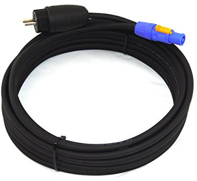 Powercon NAC3FCA 20A Power In Schuko Netzkabel H07RN-F 3G1,5 3x1,5 20m