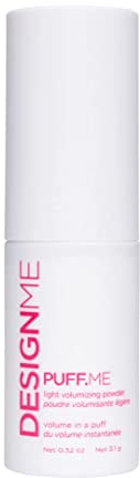 Design.Me PUFF.ME Hair Powder | Texture Powder | Dona volume istantaneo e solleva le radici - Tenuta forte e duratura | Per capelli lisci, mossi o ricci