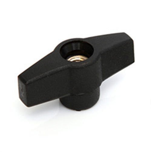 M6 Wing knob Open top Brass Insert Thumbscrew Machine jig Handle nut Bolt clamp