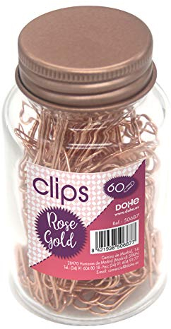 Metall-Büroklammern (50 mm) - Rose Golden