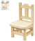 CREATIV DISCOUNT Miniatur Holzstuhl, ca. 5,5 x 5,5 x 9 cm
