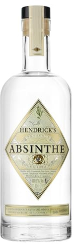 HENDRICK’S Absinthe – Neu gedacht & unverkennbar Hendrick’s – Mit Rosen- & Gurkenessenzen – Kräuterig, floral & außergewöhnlich – 48% vol. – 0,7 l