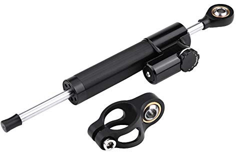 Lenkungsdämpfer für Motorrad, Stoßdämpfer, Sicherheitskontrolle, Umgekehrter Lenkungsdämpfer Universal für Motorrad