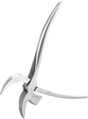 Alicates duraderos, tenazas de cuero para zapatería, zapateros, talabarteros, herramienta de trabajo de bricolaje artesanal de cuero plateado