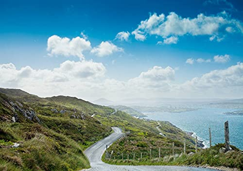 CALVENDO Poster 59,4 x 42,0 cm Querformat Sky Road in Clifden, Irland, Poster DIN A2 quer| Bilder, Kunstdruck, Wandbild, Wanddeko, Prints ohne Rahmen