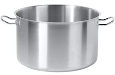 METRO Professional Olla, acero inoxidable 18/10, Ø 32 cm, plata, 14 L