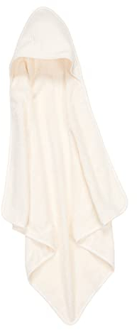 Little Dutch TE50692003 Kapuzenhandtuch Frottee Pure Soft weiß (75x75 cm)