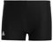 adidas Uomo Classic 3-Stripes Swim Boxers, Black / White, L