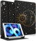 Uppuppy for iPad 9th/8th/7th Generation Case 10.2 Inch Girls Cute Boys Women Folio Smart Cover Pencil Holder Sun and Moon Aesthetic Cool Design Kawaii Teens Cases for iPad 7/8/9 Gen A2602 A2270 A2197