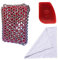 Cast Iron Skillet Cleaner, 316 Chainmail Scrubber Built-in Silicone Cast Iron Cleaner for Cast Iron Grill Pan Skillet Wok Bakeware Easy to Use Dishwasher Safe, Scrubber + Scraper + Towel