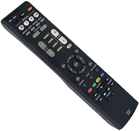 New RAV534 ZP45780 Remote Control Replacement - WINFLIKE RAV534-ZP45780 Replace Remote Control fit for Yamaha AV Receiver RAV534 ZP45780 RAV534-ZP45780 Remote Controller