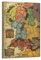 Mittelerde Karte vom Herr der Ringe Poster Kunst Poster Leinwand Malerei Dekor Wanddruck Foto Zuhause Moderne dekorative Poster 40 x 60 cm