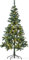 infactory Weihnachtsbaum künstlich: Weihnachtsbaum mit Bodenständer, 180 cm, 364 Spitzen, 240 LEDs (Weihnachtsbaum LED Beleuchtung, Tannenbaum mit LED-Beleuchtung, Weihnachtsbaumkerzen)