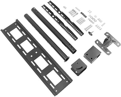 Support TV au Plafond, Support Réglable Rotatif à 360 Degrés pour écran Plat de 32 à 85 Pouces