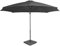 Willood Sonnenschirm mit Schirmständer Anthrazit 3x3x2.4m