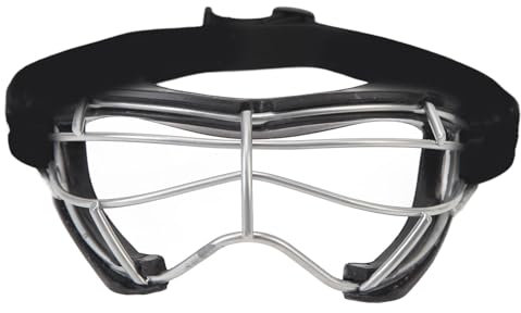 EMUKOEP Lacrosse-Brille, Ferrolegierung, rutschfeste Textur, Hockey-Brille das Training