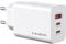Cargador USB C 65W【2USB C+1USB A 】 3 Port Power Adapter PD Charger 65W Fast Charger, Compatible con MacBook Pro/Air/iPad/iPhone 12/13/14/15/16 Pro MAX/Samsung Galaxy S22/S23/S24/Tablet/Laptop