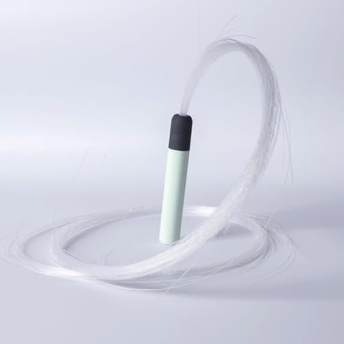 Frusta a LED, in fibra di vetro, girevole a 360 gradi, accessori per danza e accessori luminosi, riutilizzabile, funzionamento a batteria, fruste luminose con 4 variabili di illuminazione