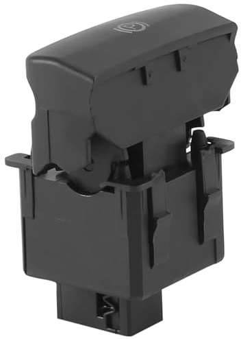 Interruptor del Freno de Mano, para Peugeot, para Citroën C4, para Picasso DS4 C4 Freno de estacionamiento Freno de Mano electrónico Interruptor del Freno de Mano 470702 Negro Mate