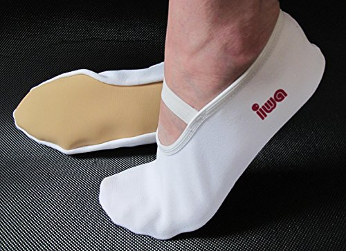 Inny Unisex Gymnastik-Ballettschuhe IWA 250 4052964042004 Sneaker, weiß, 35 EU