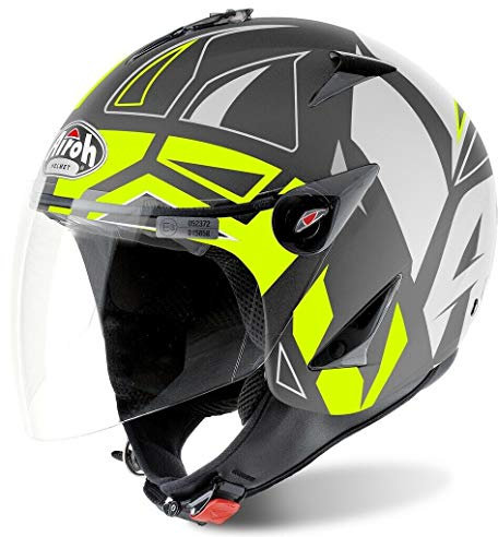 airoh CASCO JT CONVERT YELLOW MATT L
