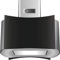 Kaiser Avantgarde Pro Island Cooker Hood | 70cm Curved Black Kitchen Extractor Fan