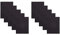 Betz 10 Stück Badvorleger Badematte Badteppich Duschvorleger Frottee Premium 100% Baumwolle Größe 50x70 cm Qualität 650g/m² Farbe Graphit