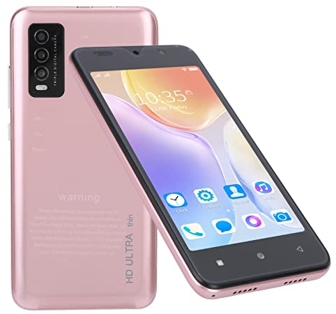 Y30S Smartphone ohne Vertrag,Android 6 Handy ohne Vertrag,5 Zoll Vollbild Display,2GB RAM 32GB ROM Speicher,128GB Erweiterung,Dual SIM Handy,Gesichtserkennung,2MP + 5MP Front und Rückkamera(Rosenrot)