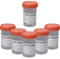 6 Pcs Specimen Containers Bottle 60 ML Medical Specimen Collection Containers Urine Container for Experiments