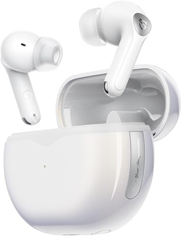 SoundPEATS Air4 Pro Kabellose Kopfhörer mit AptX Lossless, Bluetooth 5.3 Kopfhörer Adaptive Hybrid-Aktive-Geräuschunterdrückung, In-Ear-Ohrhörer mit 6-Mic und AptX-Voice für Anrufe, 26 Stunden, APP EQ