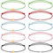 LZKHEH Lot de 10 bracelets d'amitié en forme de cœur - Taille réglable - cadeau pour enfants, couples, femmes et garçons - Parfait pour les anniversaires et les occasions spéciales.