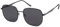 JOOX große quadratische sonnenbrille für damen und herren, uv400 schutz und trendiger metallrahmen