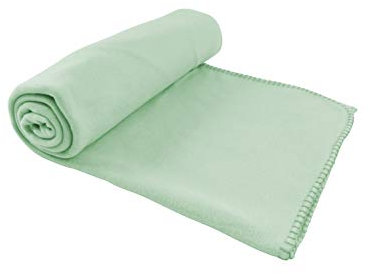 CB Home & Style Fleecedecke Decke 130 x 170 cm Kuscheldecke (Mint)