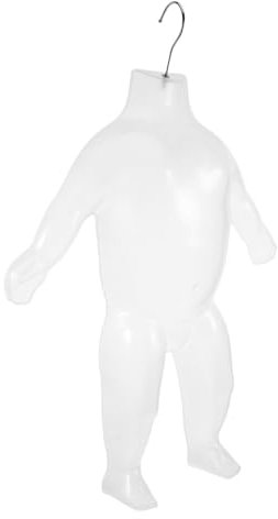 JEWEDECO Kinder-schaufensterpuppe Ganzkörper Mit Armen Und Beinen Kunststoff-attrappe Für Kleiderpräsentation in Geschäften Und Messen Leicht Und Robust