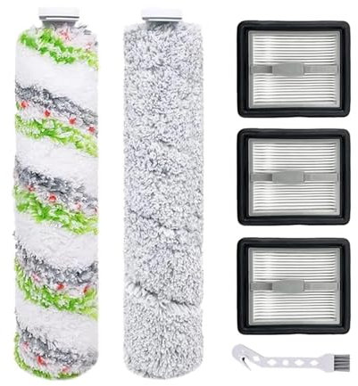 NQILGDOH Pièces De Rechange pour Filtre À Rouleau. Compatible avec Bissell X7 Crosswave Pet Pro 3350F 2832Z 2955Z Stratos Ultralight Aspirateur À Balai Cordé.