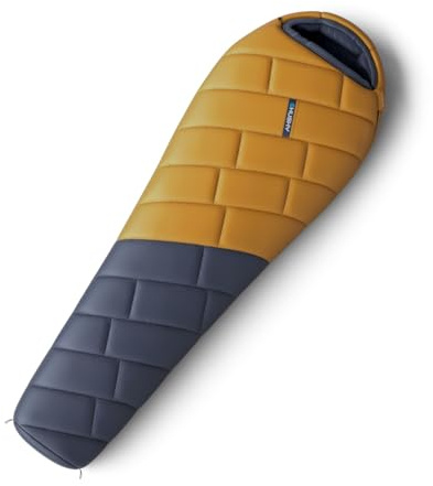 Husky Proud Schlafsack 4 Jahreszeiten bis -30°C, Warmer Winter Mumienschlafsack für Erwachsene, Winterschlafsack für Camping, Trekking und Outdoor