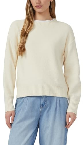 s.Oliver Damen 2176603 Bouclé Pullover