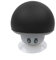 Altavoz con Forma de Seta Bluetooth para iPhone 11 Pro MAX Smartphone con Ventosa, Altavoz Micro Mini (Negro)