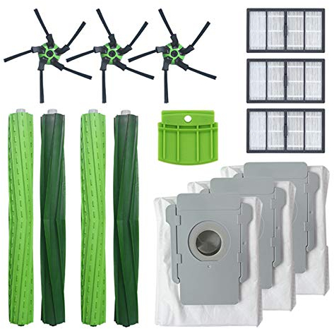 Lot de 3 brosses latérales de rechange pour aspirateur iRobot Roomba S9 (9150) S9 Plus (9550) Wi-Fi