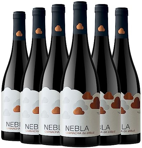 Nebla Garnacha Vino Tinto D.O. Valencia 6 Botellas - 750 ml