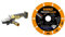 DEWALT DCG405FN-XJ DCG405FN Cordless XR Brushless Flathead Angle Grinder, 18 V, Yellow/Black, 125 mm & DT40252-QZ - Disco de Corte con borde diamantado Extreme Metal 125x1.3x22.3mm