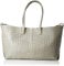 Liebeskind Berlin Damen Noos Waxy Croco Chelsea Supplement Shopper L, Titan, Large (HxBxT 32cm x 48cm 16cm) EU