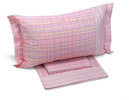 Caleffi - Completo Letto Matrimoniale con Lenzuola Matrimoniali Cotone 100% 240x280, Lenzuolo con Angoli Matrimoniale Coprimaterasso Sotto 180x200 per Materasso Alto 25cm, 2 Federe Cuscino Letto 50x80