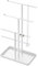 pickpiff Jewellery Stand, 32cm Tall Sturdy Metal, Jewellery Organiser for Necklace, Earring, Bracelet, Key, Aesthetic Room Decor, Holder For Hanging, Display And Storage, White