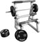 Squat Rack Stifthalter, 2023 Lustige Langhantelablage Stifthalter, Mini Squat Rack Ornamente mit Langhanteln und 4pcs Hantelscheiben, Langhantelablage Ornamente für Fitness und Gewichtheben Fans
