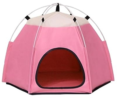 AMYSTY Hundebett Katzenbett Haustierbett Tragbares Haustierzelt, Faltbares Innenzelt, Tragbarer Sonnenschutz, Baldachin, Tiere, Zelte, Tragbar Hundesofa Hundekorb